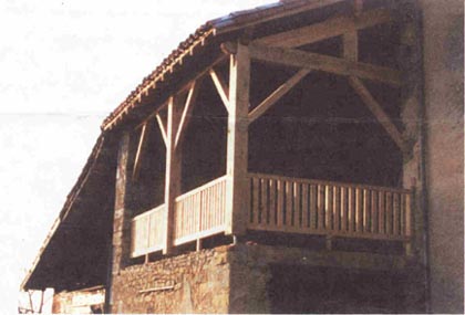 Toiture sur terrace